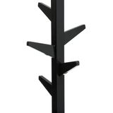 Five - Kapstok Met Kastje - Naturel / Zwart - 34,5 X 32 X 168,5 cm