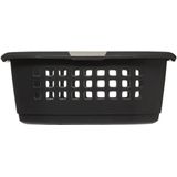 5Five Wasmand extra groot antraciet kunststof 51 liter 67 x