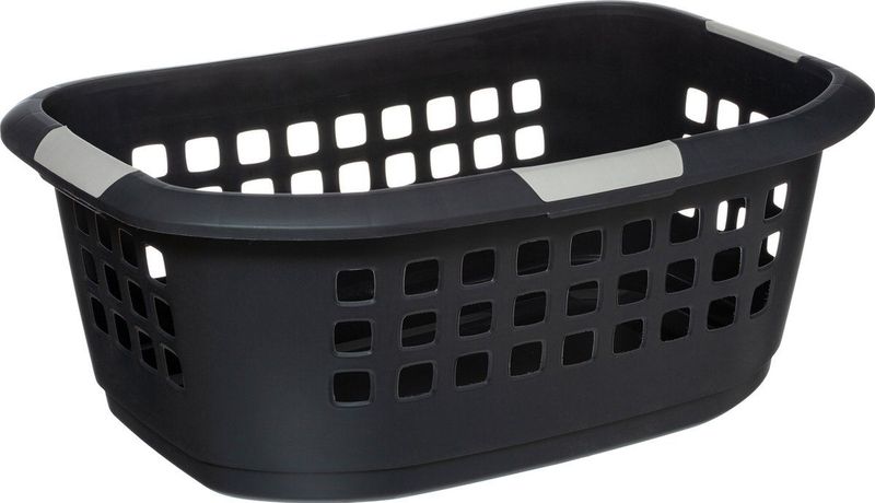 5Five Wasmand extra groot antraciet kunststof 51 liter 67 x