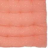 Atmosphera - Vloerkussen Matras - Steenrood - Polyester/Katoen - 120 x 60 x 5 cm