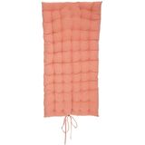 Atmosphera - Vloerkussen Matras - Steenrood - Polyester/Katoen - 120 x 60 x 5 cm