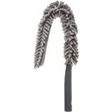 5Five - Plumeau/ragebol microvezel 63 cm grijs buigbaar - Schoonmaken/afstoffen