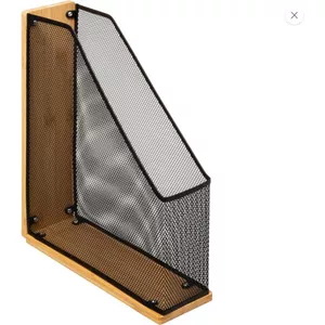 Leitz Puro Tijdschriftencassette - Set van 2 Duurzame A4 Tijdschriftenhouders, Voor Meubels en Opbergplanken, Maximaal 900 vellen (80 grams), Organizer voor Kantoor & Thuis, 10 x 26 x 31cm, Nachtblauw