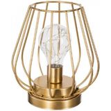 Atmosphera - Tafellamp - Goud - LED - Batterij