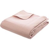 Atmosphera - Dolce Vita - Bedsprei - Roze - 240 x 260 cm - Polyester - Inclusief 2 Kussenslopen