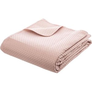 Atmosphera - Dolce Vita - Bedsprei - Roze - 240 x 260 cm - Polyester - Inclusief 2 Kussenslopen