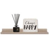 Wandplank - Hout - Naturel - 120 cm