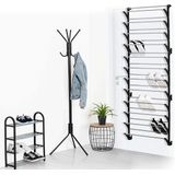 Schoenenrek - Hout - Zwart - 3 Laags