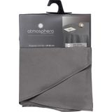 Atmosphera Tafelkleed rond - grijs - Dia 180 cm - Eettafel tafellakens - polyester