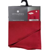 Atmosphera Tafelkleed rond - rood - Dia 180 cm - Eettafel tafellakens - polyester
