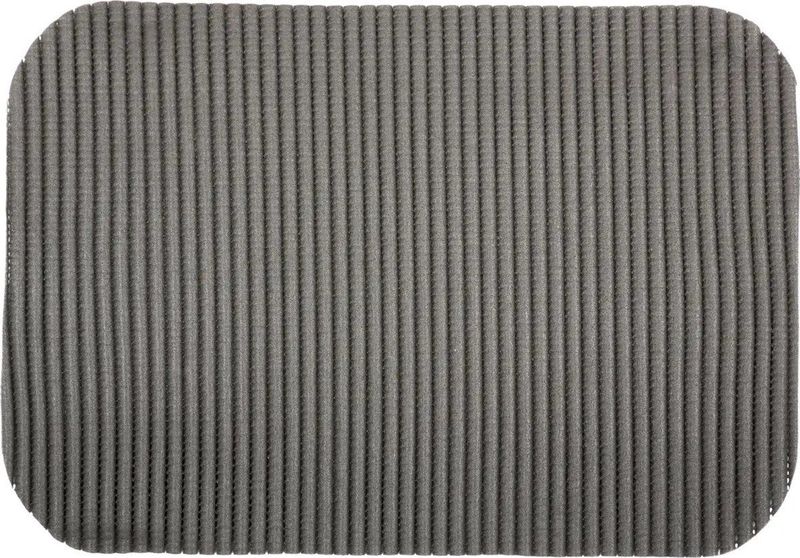 5Five Afwas afdruipmat/droogmat keuken - anti-slip- foam - grijs - 32 x 45 cm - opvouwbaar
