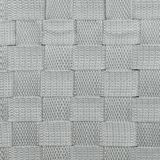 5Five Wasmand gevlochten Rotan - grijs - 57 liter - 33 x 33 x 53 cm - met deksel