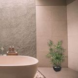 Kunstbamboe - Groen - Kunststof - In Pot 15 x 15 x 9 cm