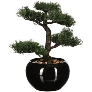 Atmosphera Bonsai - In Keramische Pot - 36 cm - Kunstplanten - Nepplanten