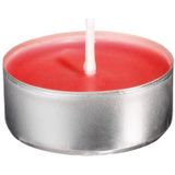 Atmosphera Geurkaars waxine/theelichtjes - 30x stuks - Rood fruit - 3,5 branduren