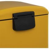 5Five Prullenbak - Geel - Metaal - 30 Liter
