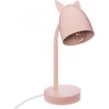 Bureaulamp met Oortjes - 18 x 12,5 x 31 cm - Roze