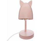 Bureaulamp met Oortjes - 18 x 12,5 x 31 cm - Roze