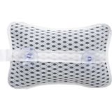 Badkussen 26 x 17 x 7 cm met zuignappen - nekkussen voor in bad - badkussen - bad kussen - relax - ontspanning