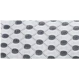 Badkussen 26 x 17 x 7 cm met zuignappen - nekkussen voor in bad - badkussen - bad kussen - relax - ontspanning