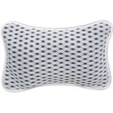 Badkussen 26 x 17 x 7 cm met zuignappen - nekkussen voor in bad - badkussen - bad kussen - relax - ontspanning