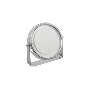 Make-up spiegel/scheerspiegel met LED verlichting op standaard 20 cm - Badkamer spiegels met licht