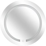 5Five - Badkamer Wandspiegel - Zilver - LED - Dia 45 cm - Rond Model