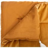Atmosphera - Sonia - Bedsprei - Okergeel - 100% Polyester, Extra Dik, 80 x 180 cm