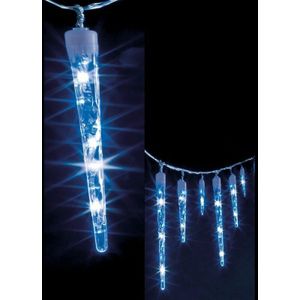 Feeric Lights Lichtsnoer - 10 ijspegels - helder/koel - 140 cm
