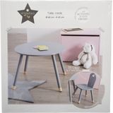 Sphera Kindertafel Rond - grijs - 60x60x43 cm