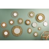 Rotan Spiegel Rond – Diameter 58 cm