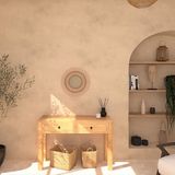 Rotan Spiegel Rond – Diameter 58 cm