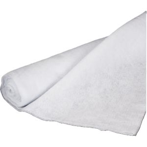 Sneeuwdeken/sneeuwtapijt - wit - 100 x 200 cm - polyester - kerstversieringÂ