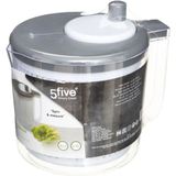 Slacentrifuge / slazwierder / sladroger kunststof 2,5 liter - Salade spinner