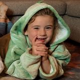 Atmosphera - Poncho Plaid - Draak - Fleece - Geschikt voor Kinderen