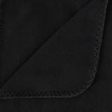 Atmosphera - Plaid - Fleece - Zwart - 125 x 150 cm