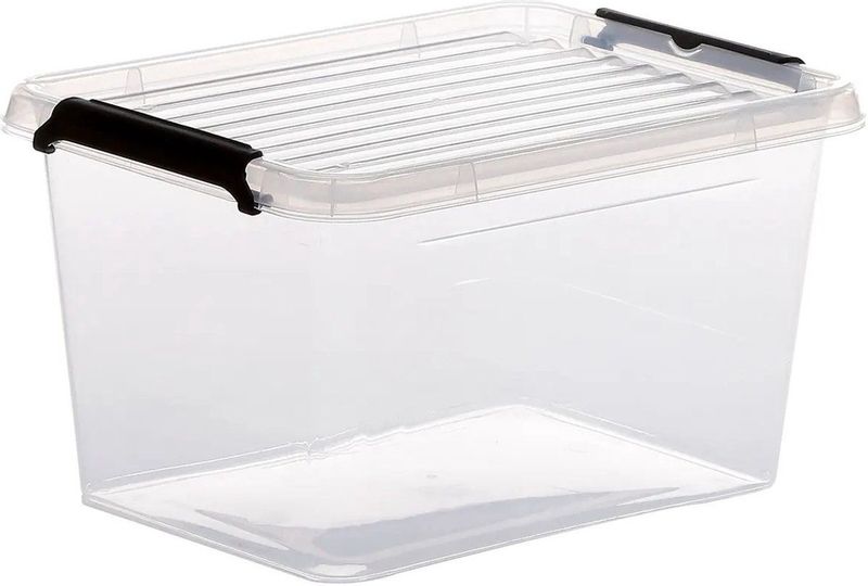 Opbergbox - Transparant - Kunststof - 10 Liter