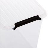Opbergbox - Transparant - Kunststof - 30L