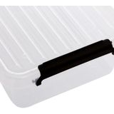 5Five - Clip Box - Opbergkist - Transparant - 3 Liter