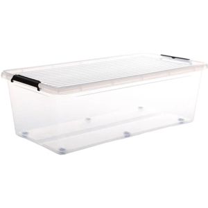 Opbergbox - Transparant - Kunststof - 50 Liter