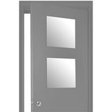 5Five - Plak Spiegel Tegels - Spiegel - Glas - 2x Stuks - Zelfklevend - 40 x 40 cm