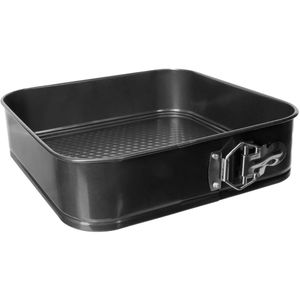 Secret de Gourmet - Vierkante Springvorm - 26 x 26 cm - Antiaanbaklaag