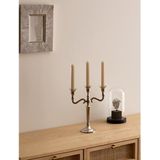 Kaarsenhouder - Glas - Transparant