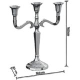 Kaarsenhouder - Glas - Transparant