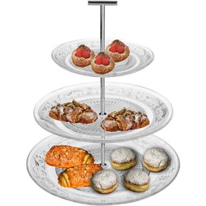 Yamazaki Etagère Tower 3 Tiers White schaal kopen va