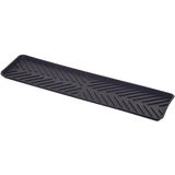 5Five Afwas afdruipmat/droogmat keuken - anti-slip- rubber - grijs - 30 x 40 cm - opvouwbaar
