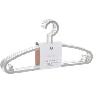 HJYDGJ 10 stuks houten babykleerhangers