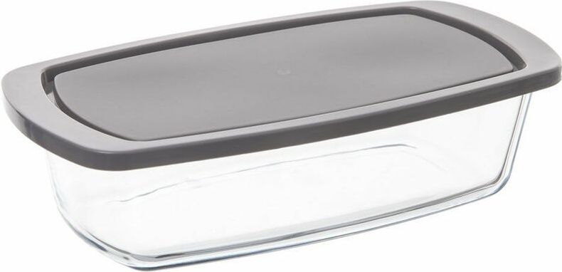 5Five Ovenschaal met deksel - borosilicaat glas - rechthoek - 1.8 Liter - 27 x 14 x 7,3 cm