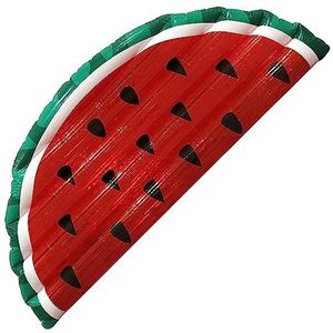 Jet Lag DI9005 luchtmatras watermeloen rood groen PVC H18 x 73 x 173 cm