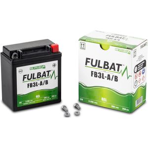Fulbat Accu YTX7A-BS Gel - 12V 6Ah - Onderhoudsvrij